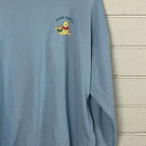 Disney Resort Blue Winnie the Pooh Sweatshirt size L thumbnail 7