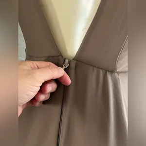Show Me Your Mumu Sleeveless Maxi Dress in Soft Taupe. Size XS thumbnail 5