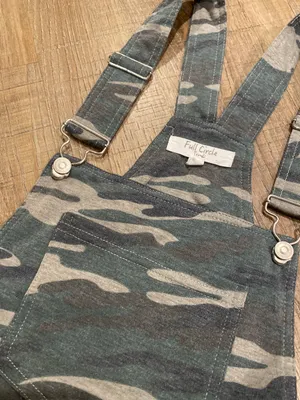Full Circle Camo Overall Style Dress thumbnail 3