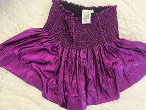 Queen of Sparkle Purple Swing Shorts thumbnail 4