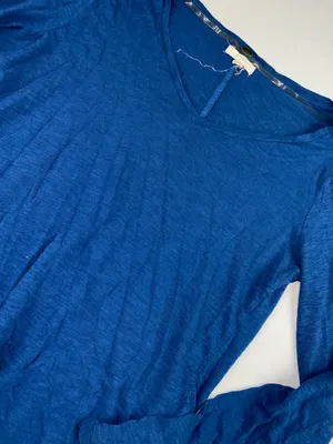 Long Sleeve Blue Size L thumbnail 4