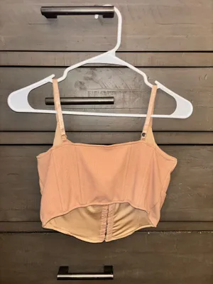 Windsor Beige Corset Top thumbnail 2