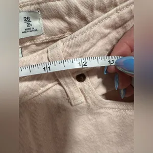 Abercrombie 90’s Relaxed Straight Jean Light Pink thumbnail 10