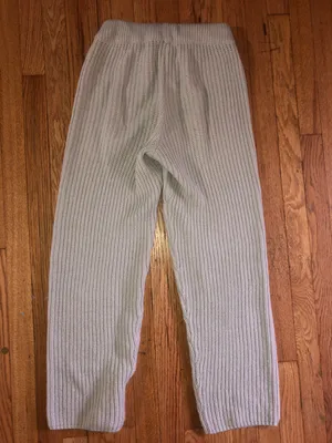 Gray Knit Sweatpants thumbnail 7