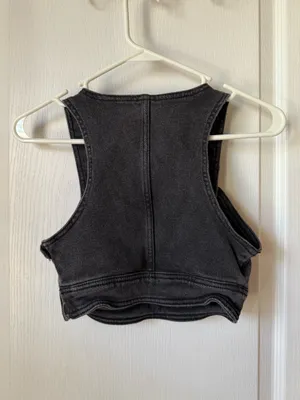Target Black Denim Tank Top thumbnail 2