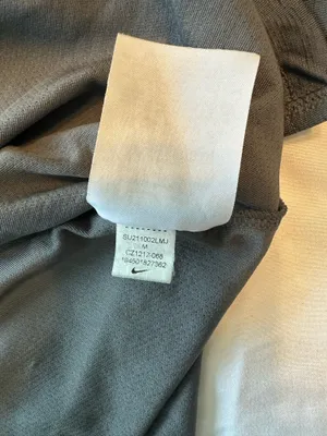 Nike Dri-Fit gray quarter zip pullover thumbnail 8