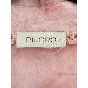 Pilcro Liquid Button Down shirt Coral size L thumbnail 7