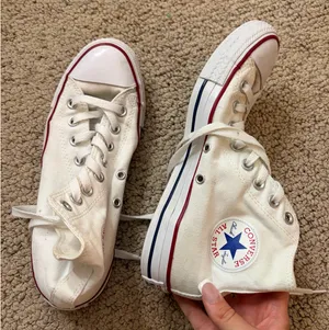 White Converse High-Top Sneakers All Star thumbnail 2