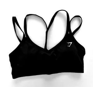 Gymshark S/S Adapt Marl Seamless Leggings & Strap Feature Sports Bra Set thumbnail 2