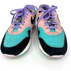 Nike Air Max 1 Have a Nike Day Space Purple‎ Black Bleached Coral Size 9 thumbnail 2