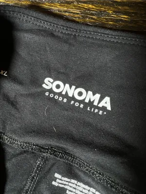 NWT Sonoma Black Bootcut Legging Yoga Pants XL High Rise thumbnail 6