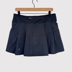 Lululemon Womens Skort Black Pace Rival Mid Rise Swift Mini Skirt Stretch Size 8 thumbnail 3
