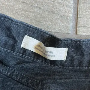 Universal Thread Black Jean Shorts Classic Cut-Off Style thumbnail 3