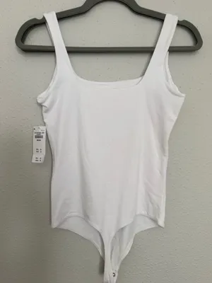 White Bodysuit Abercrombie thumbnail 2