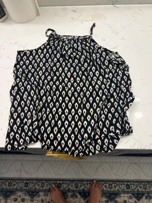 Cute Beach Top Black Size XS thumbnail 2