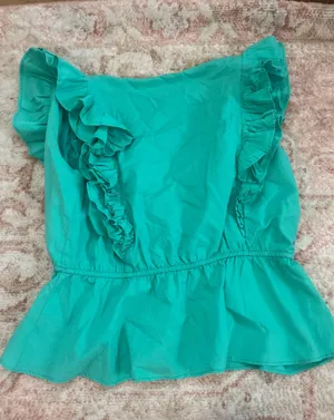 Day and moon top Green Size L thumbnail 3