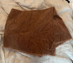 Cotton Candy LA Brown Corduroy Skort thumbnail 1