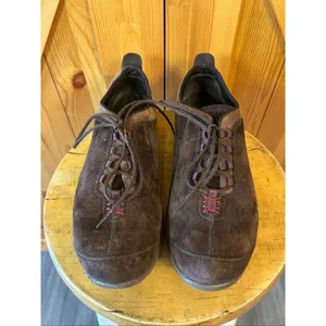 Merrell Ellipse Brown Coffee Bean Suede Shoe Size 11 thumbnail 2