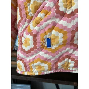 Show Me Your Mumu Powder Puffed Jacket Honeycomb Daisy Womens Size Medium thumbnail 10