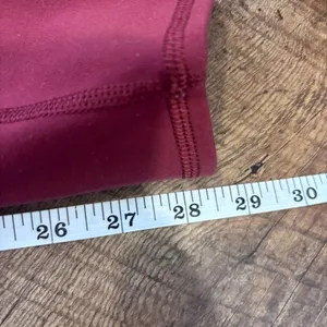 Alo Yoga High-Waist Airbrush Legging Burgundy Small 28.5" Inseam Activewear Yoga thumbnail 8