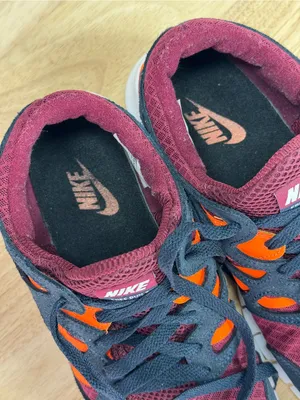 Nike Women’s Free‎ Run 2 Lace Up Running Shoes Burgundy Blue Size 8.5 DM8195-600 thumbnail 9