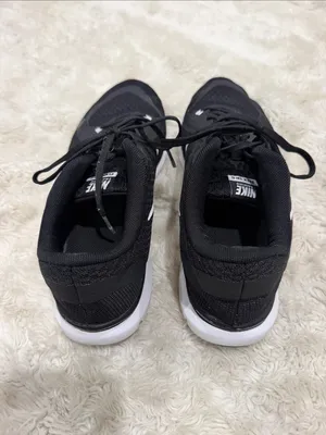 Nike Flex Trainer 6 athletic shoes in Black and White Woman’s Size 9.5 thumbnail 4