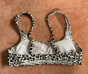 CHEETAH PRINT BIKINI TOP thumbnail 2
