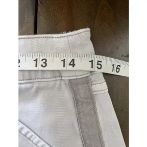 Spanx Twill Shorts Womens Size M Gray Pull On Shaping Utility Pockets Stretch thumbnail 5