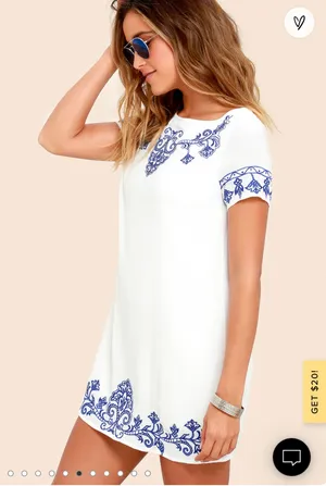 Lulus White Dress thumbnail 2