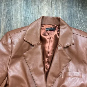 JLUX LABEL LEATHER BLAZER thumbnail 2