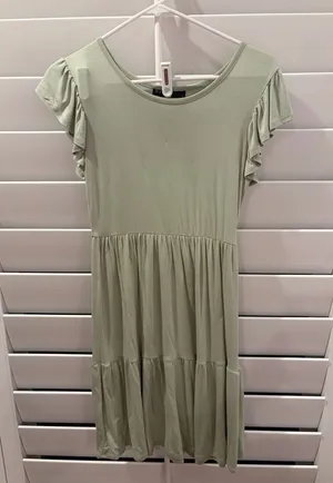 Green mini dress Size XS thumbnail 1