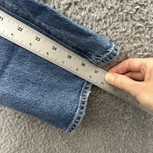 American Eagle Super High‎ Rise Ankle Straight Jeans Stretch Boho Women's 4 x 27 thumbnail 9