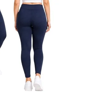 Athletic Works Womens Leggings Size L Blue Mid Rise Active Ankle Stretch Active thumbnail 11
