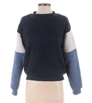 American Eagle Teddy/Fuzzy Crewneck Sweatshirt thumbnail 1