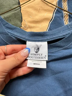 Simply Southern T-Shirt Navy Blue Medium thumbnail 3