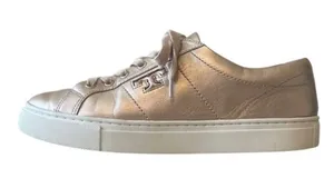 Tory Burch‎ Amalia Rose Gold Metallic Sneakers 8 thumbnail 1