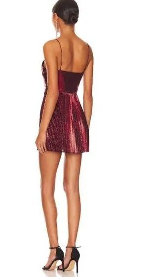 Retrofête Lumi Dress in Red Size XX-Large thumbnail 2