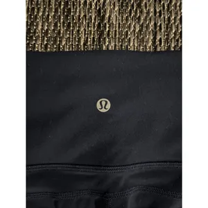 Lululemon Groove Super High Rise Flared Legging Pant Nulu™ Navy Size 12 thumbnail 4