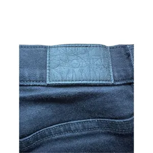 MONKi womens black high rise‎ jean shorts sz 28 thumbnail 6
