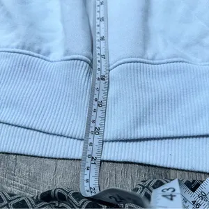 Baby Blue Oversized Hoodie Women’s a new day extra large winter fall sleep pjs thumbnail 7