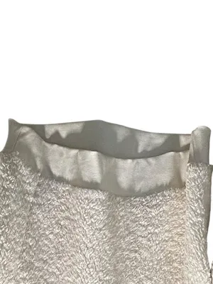 Athleta Nirvana Sherpa Funnel Neck Sweatshirt Cream Size L Athleisure Neutral thumbnail 7
