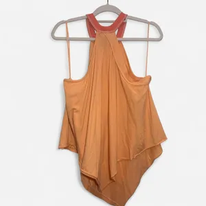 Free People We The Free Orange Creamsicle Twin Peaks Tank – Vintage Boho (M) thumbnail 5