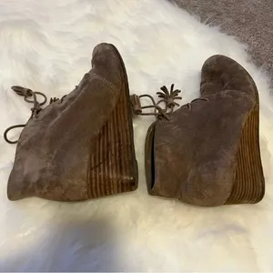 Dr Scholls women suede‎ ankle Boots sz 9 with tassels thumbnail 4