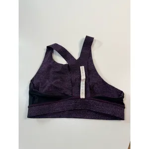Lululemon Fast Free Bra Size 10 - M Salt Dark Mystic Black thumbnail 5