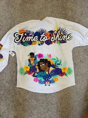 White long sleeve Encanto tee thumbnail 3