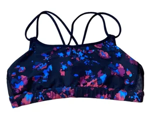 Lululemon Make A Move Multicolored‎ Strappy Sports Bra thumbnail 1