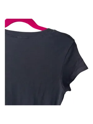 Y2K: Broken Heart ✿ Crystal Rose Tattoo Tee T Shirt ✿ Black Small ✿ Stretch Fit thumbnail 9