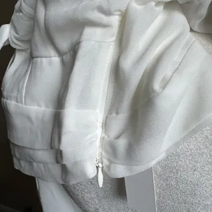 For Love & Lemon Trisha Crop Top in White NWT, $154 Retail thumbnail 9