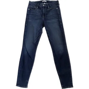 Good American High Rise Good Legs GAGL103 in Dark Blue089 Size 4 27 thumbnail 7