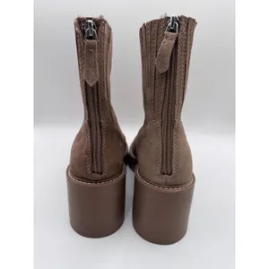 Dolce Vita‎ Hopper Suede Lug Sole Ankle Boots Brown Chunky Heel Women's 8.5 thumbnail 5